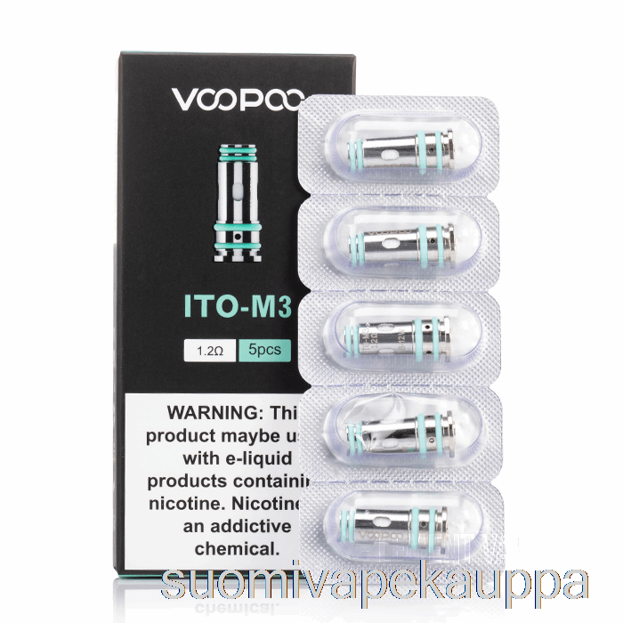 Vape Box Voopoo Ito Vaihtokelat 1,2ohm Ito-m3 Mesh Kelat